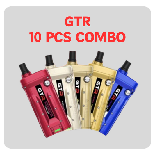 Werti GTR 10,000 Puff 10 Pcs Combo - Vape Singapore SG Vape